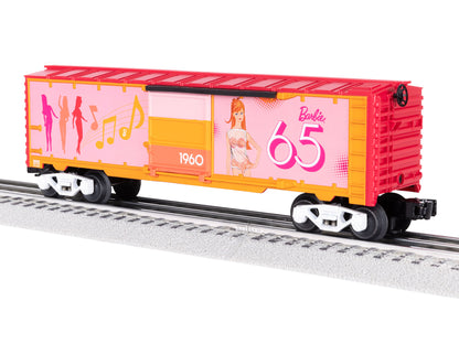 Lionel 6-2428430 O Gauge BARBIE 65TH ANNIVERSARY 1960s BOXCAR