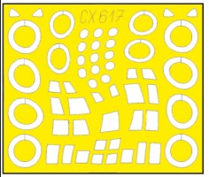 Eduard CX617 1/72 Mask Aircraft- C130J30 for ZVE