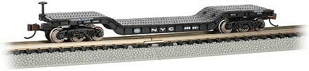 Bachmann 71390 N Scale 52ft Depressed-Center Flatcar New York Central