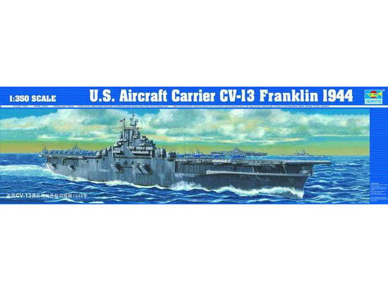Trumpeter Scale Models 5604 1/350 USS Franklin CV13 Aircraft Carrier 1944