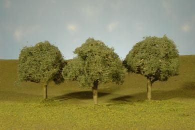 Bachmann 32013 Scenescapes 3"-3-1/2" Oak Trees (3/pk)