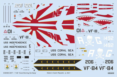 Eduard D48096 1/48 F-4B Good Morning Da Nang for TAMIYA