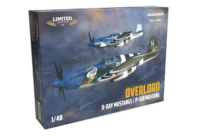 Eduard 11181 1/48 P-51B Overlord D-Day Mustangs Combo Plastic Model