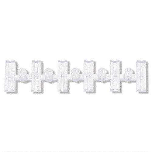 Atlas 2538 N Code 80 Plastic (Insulating) Rail Joiners (24pcs/pk) (6pks/Dlr.Cd)