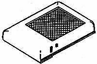 Details West WH-211 HO Scale Winterization Hatches - 48" - Later EMD