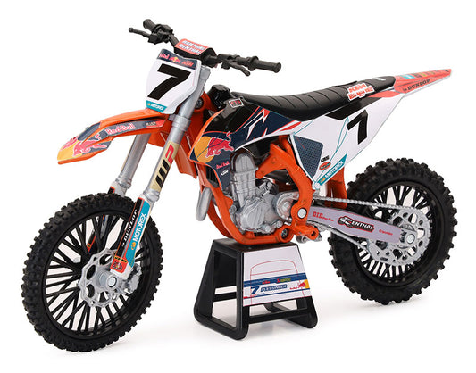 New Ray 58363 1/12 Scale Red Bull Ktm 450Sx-F Dirt Bike