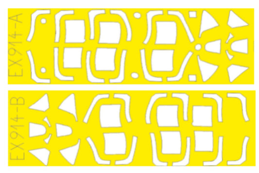 Eduard EX914 1/48 Mask Aircraft- Spitfire Mk V TFace for EDU