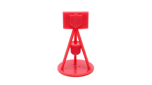 All Scale Miniatures 871983 HO Scale Donation Bucket -- Unpainted 3D Print