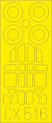 Eduard CX516 1/72 Mask Aircraft- Ki61Id for TAM