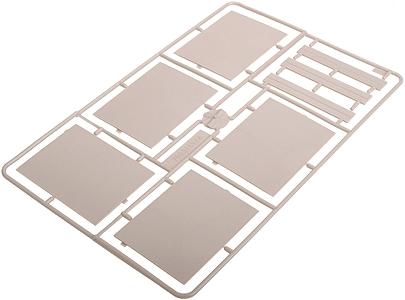 Walthers Cornerstone 3155 HO Concrete Street System Straight pkg10