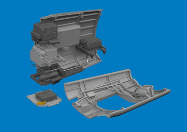 Eduard 6481066 1/48 P-40E Radio Compartment PRINT Brassin for EDUARD