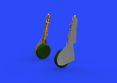 Eduard 648942 1/48 Fw 190A-7 Undercarriage Legs BRONZE Brassin