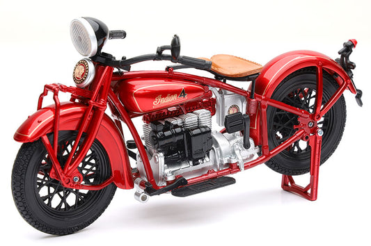 New Ray 58223 1/12 1930 Indian Chief Motorcycle, Red