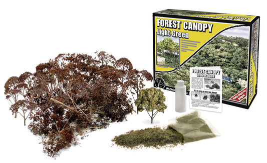Woodland Scenics F1660 All Scale Light Green Forest Canopy