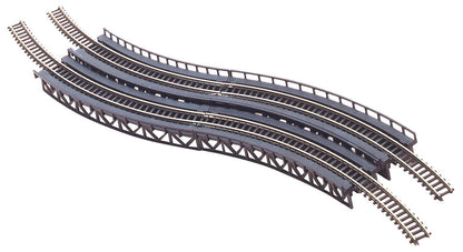 Faller 282905 Z Scale 4 Curved Track Beds Model Kit