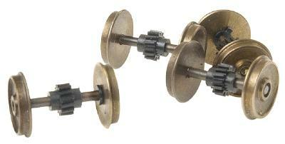 Northwest Short Line 25816 HO Scale ROCO/Model Power RF-16 Nickel Silver Wheelsets -- HO 40"/88
