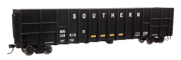 Walthers Mainline 6121 HO Scale 61' Wood Chip Gondola - Ready To Run -- Southern