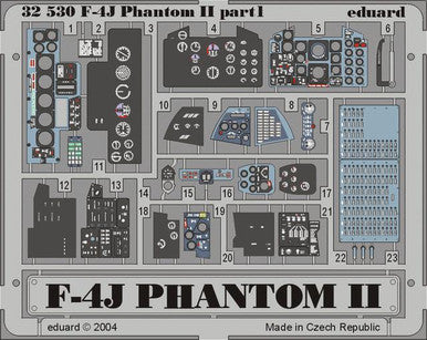 Eduard 32530 1/32 F-4J for Tamiya (Pre-Painted)