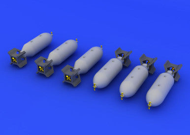 Eduard 672039 1/72 US 500lb Bombs (PE & Resin)