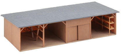 Faller 120096 HO Scale Wooden Store Shed Model Kit