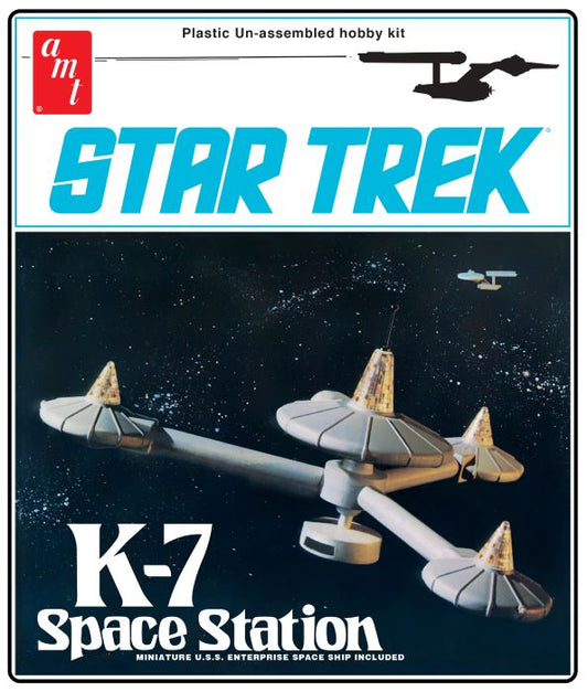 AMT Models 1415 1/7600 Star Trek The Original Series K7 Space Station
