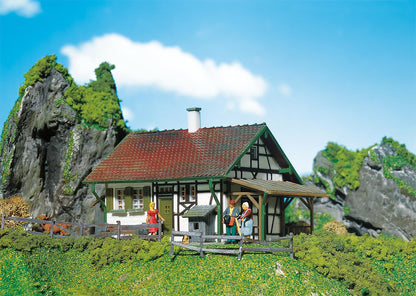 Faller 130277 HO Scale Half-Timbered Chalet Model Kit