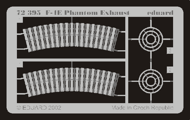 Eduard 72395 1/72 F-4E Exhaust for Hasegawa