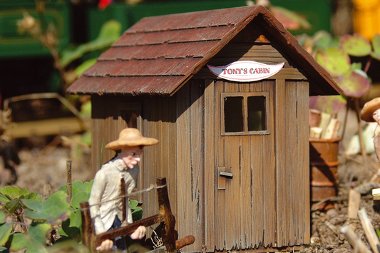 Piko 62261 G Scale Log Cabins 2 Pcs Building Kit