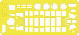 Eduard EX063 1/48 Mask B6N Tenzan/Jill for Hasegawa Canopy Mask Set