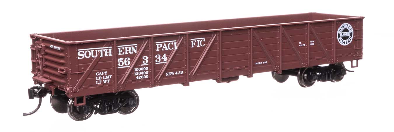 Walthers Mainline 56119 HO Scale 40' 50-Ton Drop Bottom Gondola - Ready to Run -