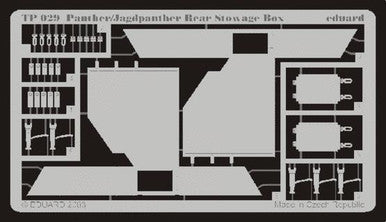 Eduard TP029 1/35 Panther/Jagdpanther Rear Stowage Box