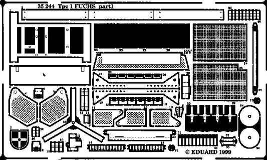 Eduard 35244 1/35 Armor- Tpz1 FUCHS for RVL