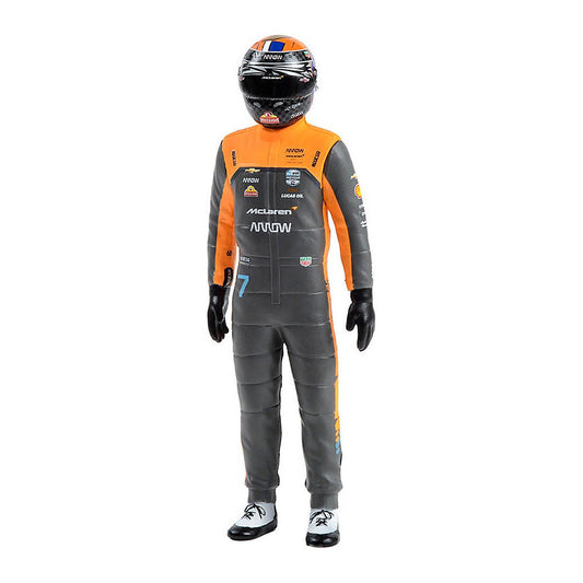 greenlight 11307 1 18 scale 7 alexander rossi driver figure