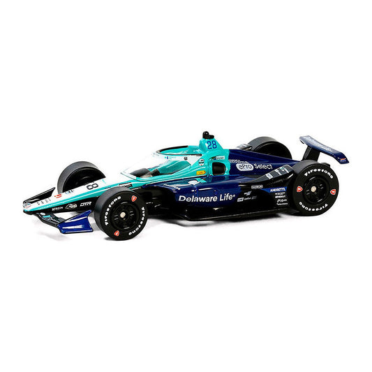 greenlight 11600 1 64 scale 28 marcus ericsson 2024 ntt indycar series