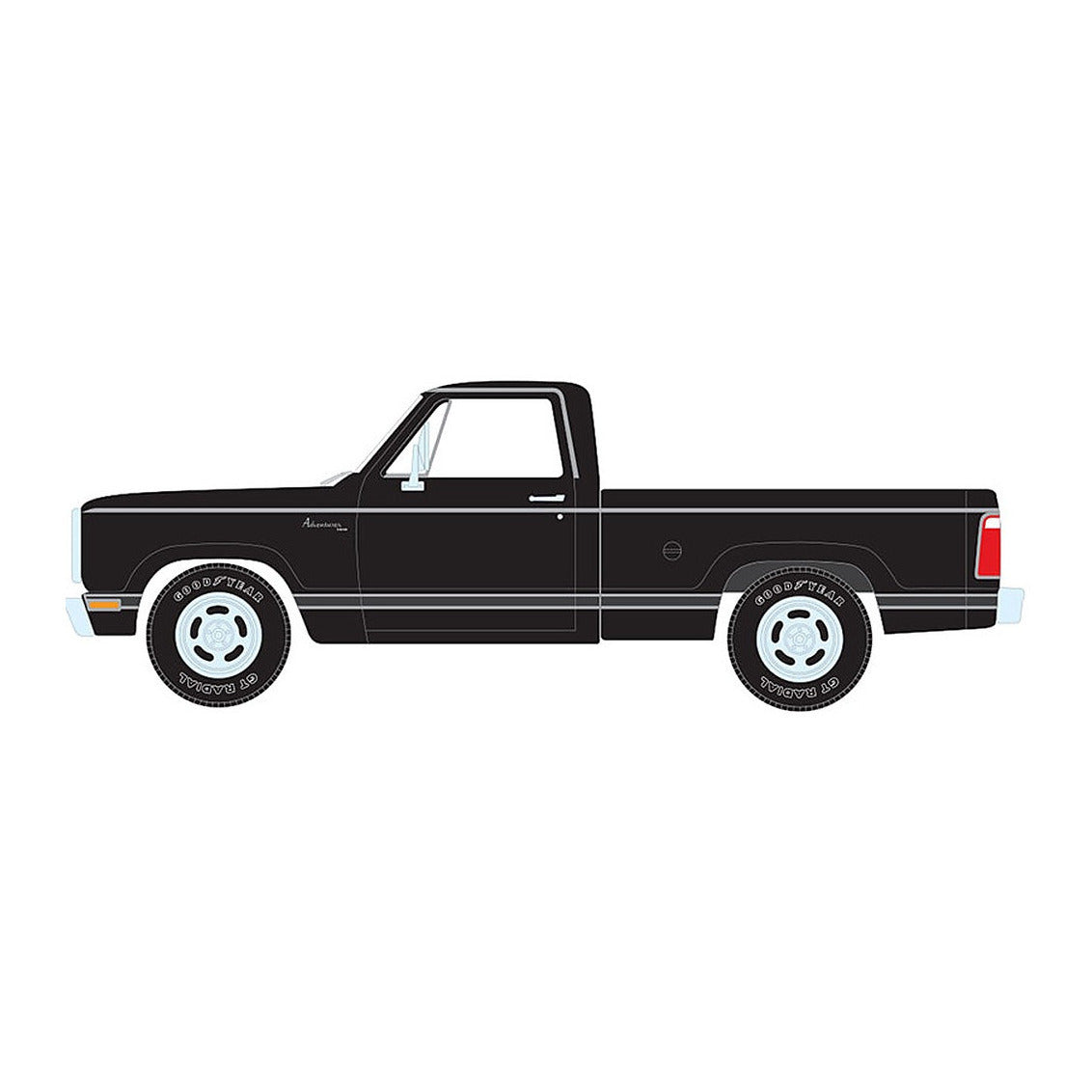 american muscle 1355 1 18 1979 dodge swb sweptline pickup truck