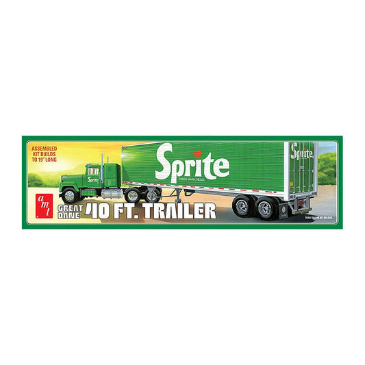 amt 1467 1 25 scale sprite great dane 40 dry van trailer