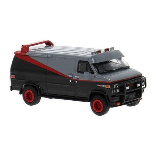 brekina 18250 1 87 a team 1983 gmc vandura diecast van replica