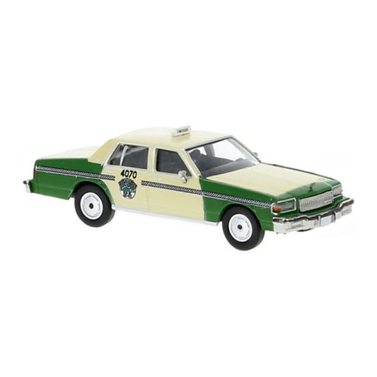 brekina 19712 1 87 scale chicago cab 1987 chevrolet caprice