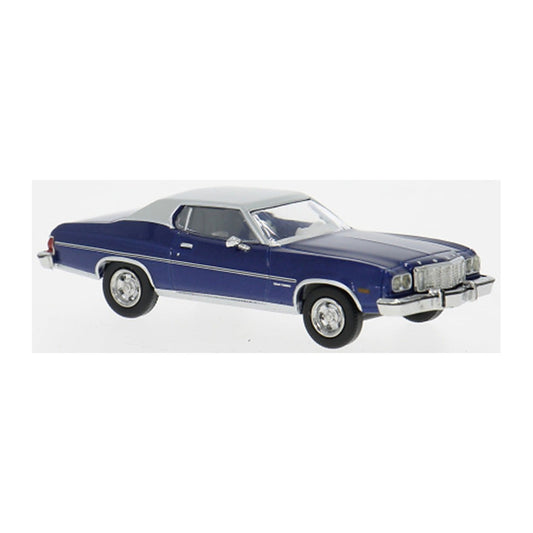 brekina 19731 1 87 1976 ford gran torino white diecast model