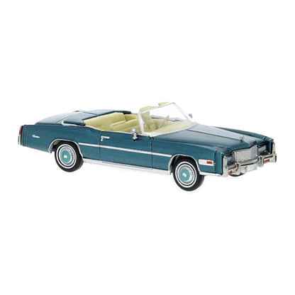 brekina 19755 1 87 1976 cadillac eldorado red diecast convertible