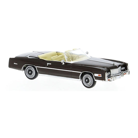 brekina 19757 1 87 1976 cadillac eldorado blue diecast car