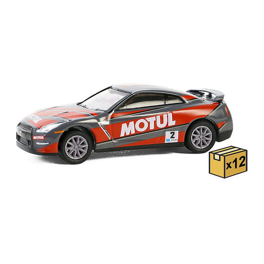 greenlight 30490 case 1 64 scale motul 2015 nissan gt r r35 12 pieces