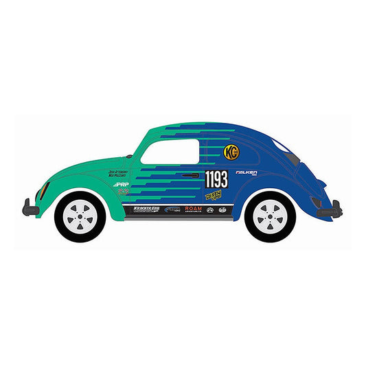 greenlight 36110 a 1 64 scale falken tire 1952 volkswagen split window beetle