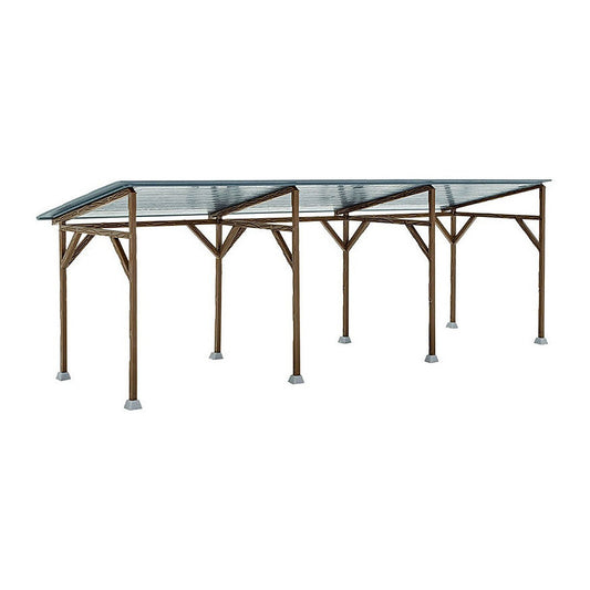 kibri 38349 1 87 scale wooden carport