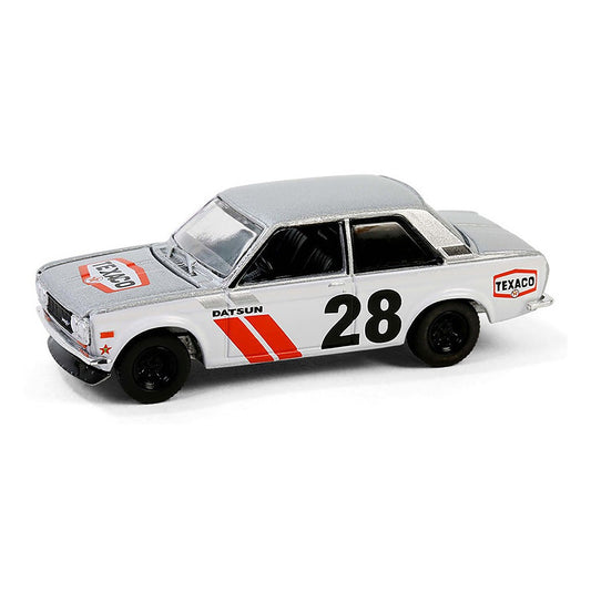 greenlight 41165 c 1 64 scale texaco 1970 nissan datsun 510 widebody