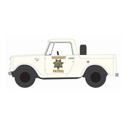 greenlight 43040 b 1 64 scale california highway patrol 1964 harvester scout half