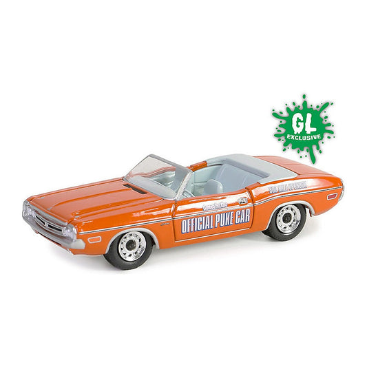 greenlight 54100 f 1 64 scale joyriding gina 1971 dodge challenger convertible garbage