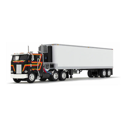 dcp 60 2156 1 64 peterbilt 352 coe 86 sleeper diecast truck