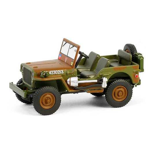 greenlight 61050 a 1 64 scale 1942 willys mb 1st canadian tank brigade