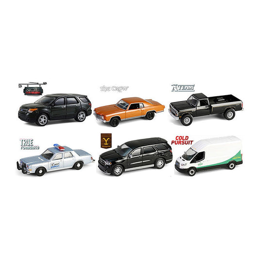 greenlight 62040 case 1 64 scale hollywood series 43 6 pieces